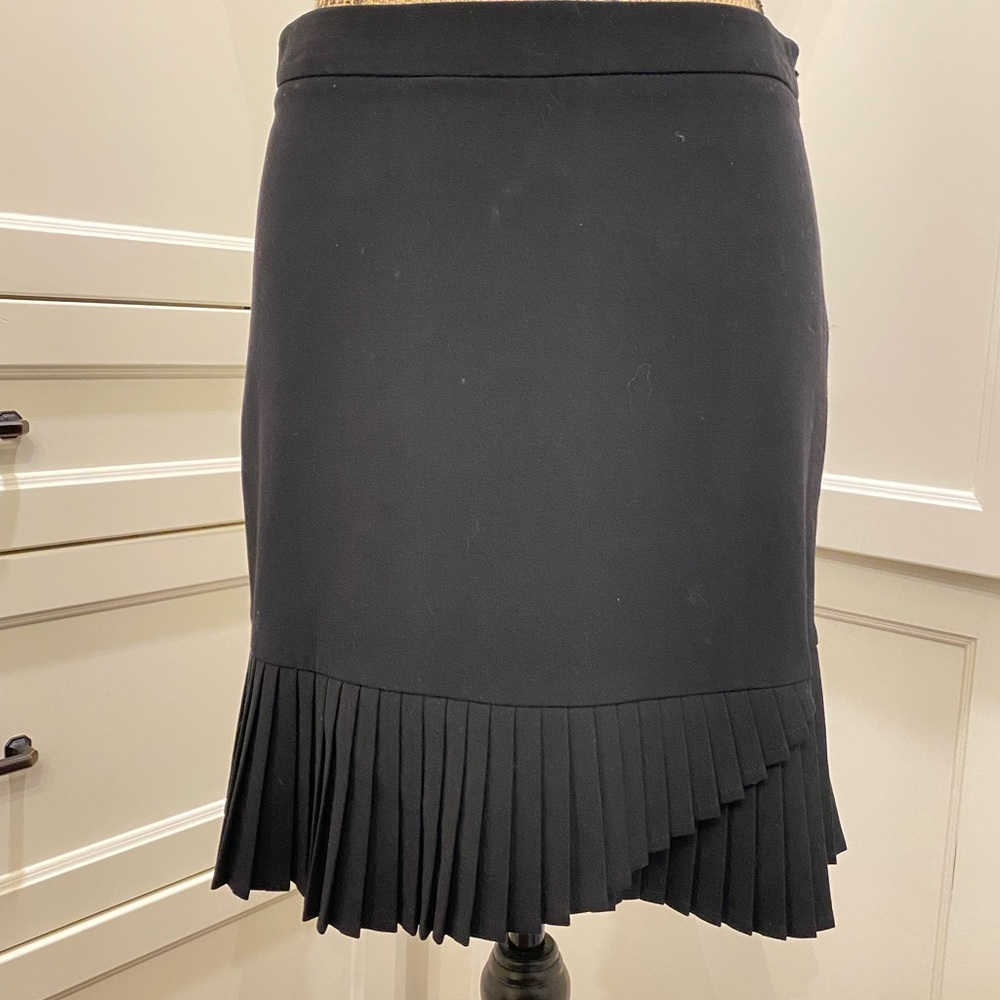 Very Flattering Pleated Bottom Skirt by The Limited size 2